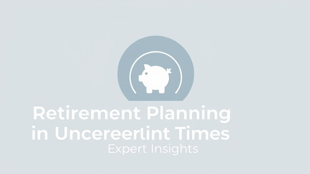 Retirement Planning in Uncertain Times: Expert Insights