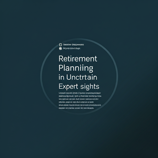 Retirement Planning in Uncertain Times: Expert Insights