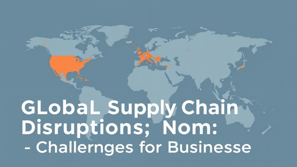 Global Supply Chain Disruptions: Implications for Businesses