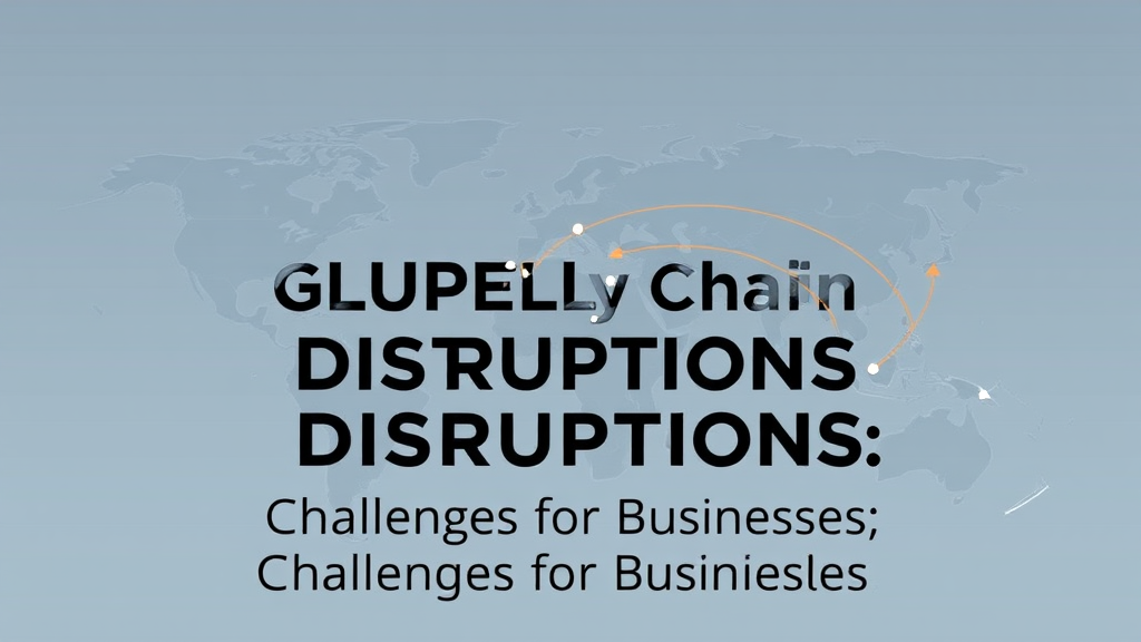 Global Supply Chain Disruptions: Implications for Businesses