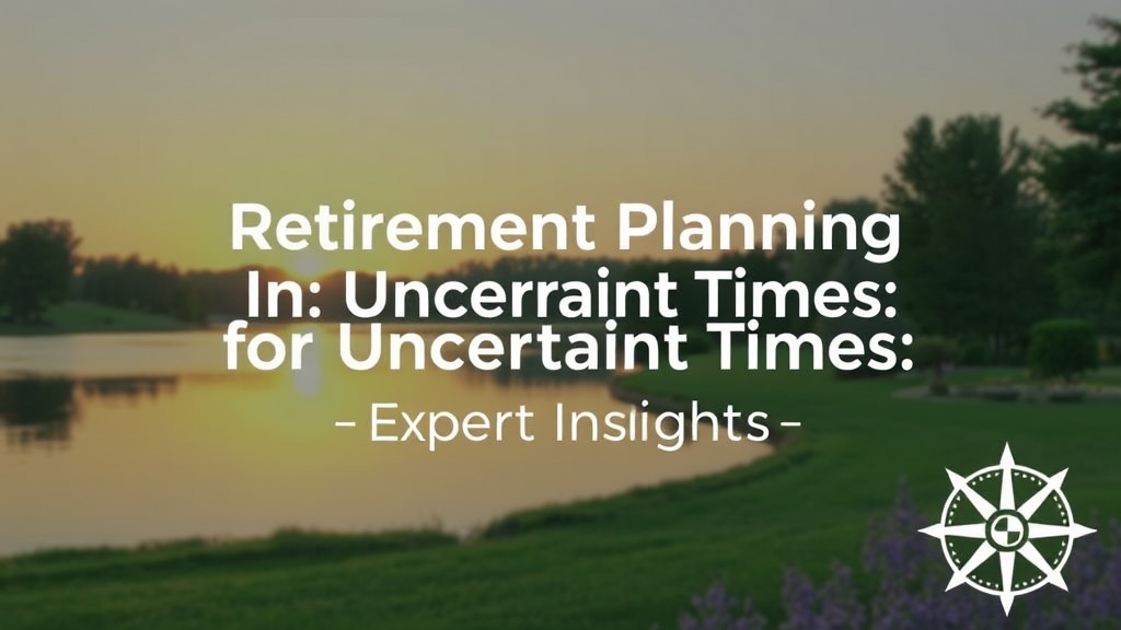 Retirement Planning in Uncertain Times: Expert Insights