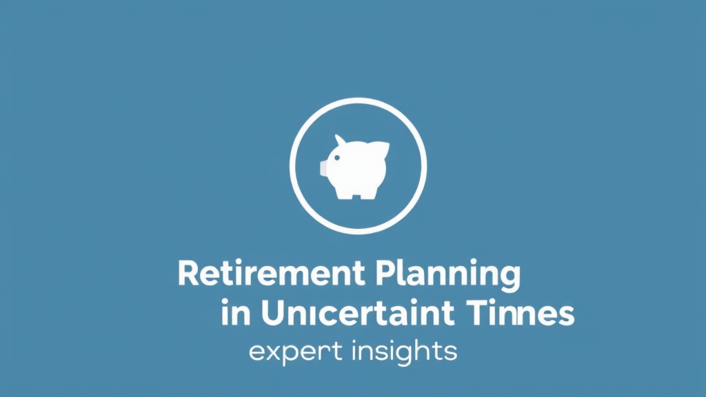 Retirement Planning in Uncertain Times: Expert Insights