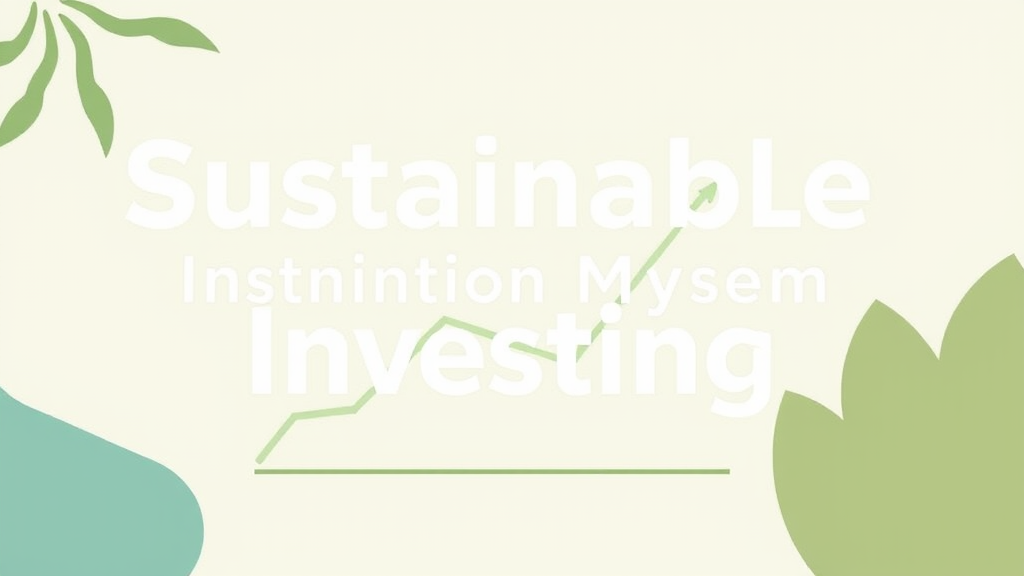 Sustainable Investing: Balancing Profits and Environmental Impact