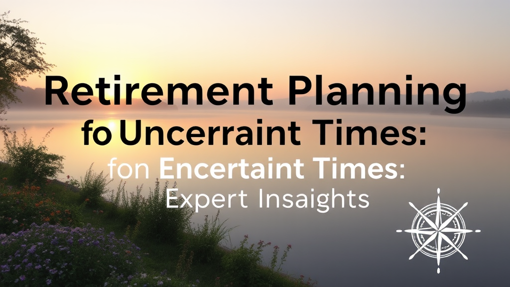 Retirement Planning in Uncertain Times: Expert Insights